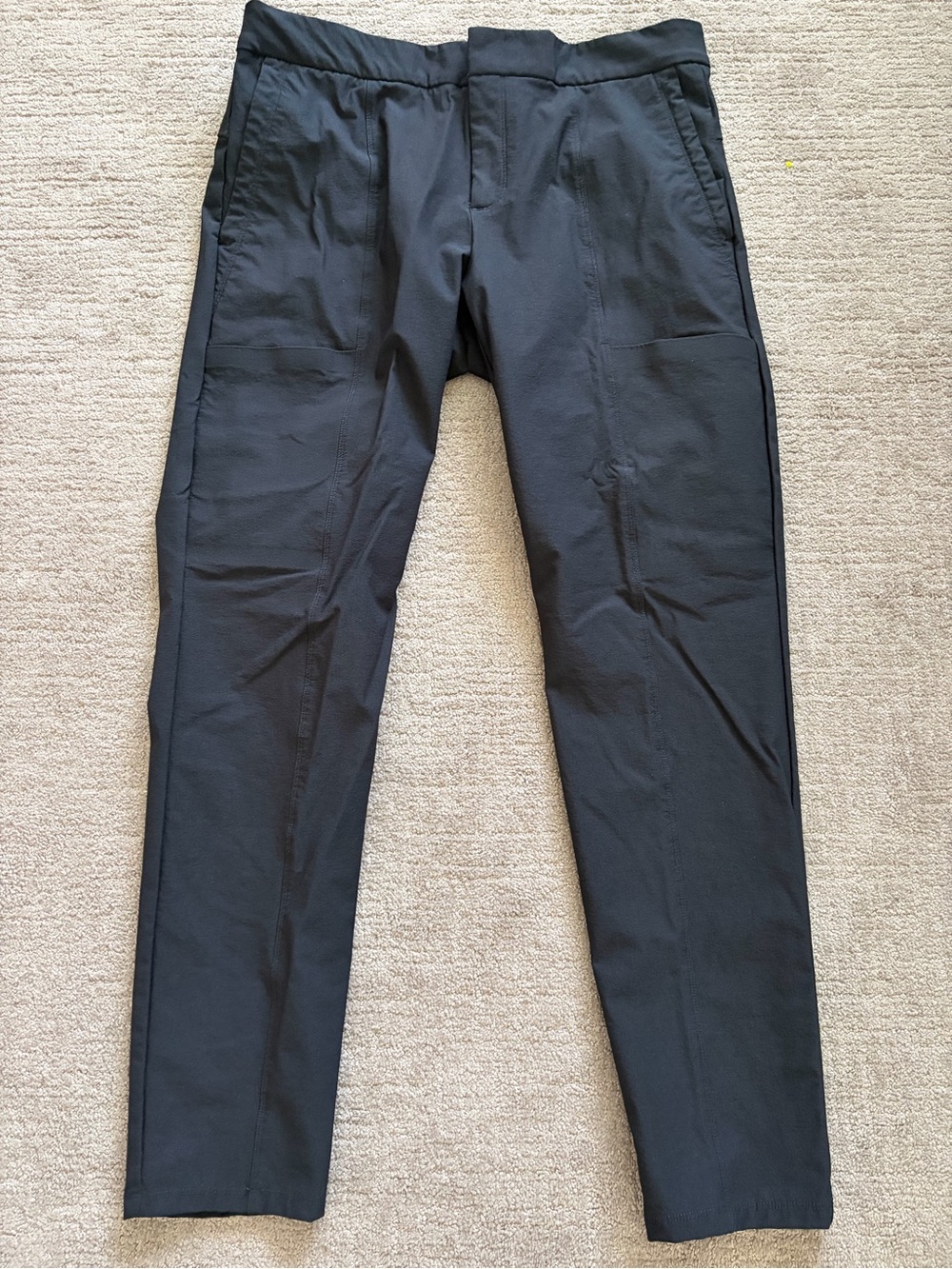 ATHLETA Women’s Active Black Wander Stash Skinny Pants Size 12 Hiking Golf Work
